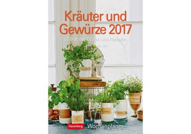 Kalender Kräuter und Gewürze 2017 Cover