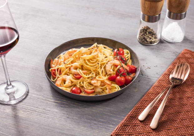 Spaghetti mit Brunch Paprika